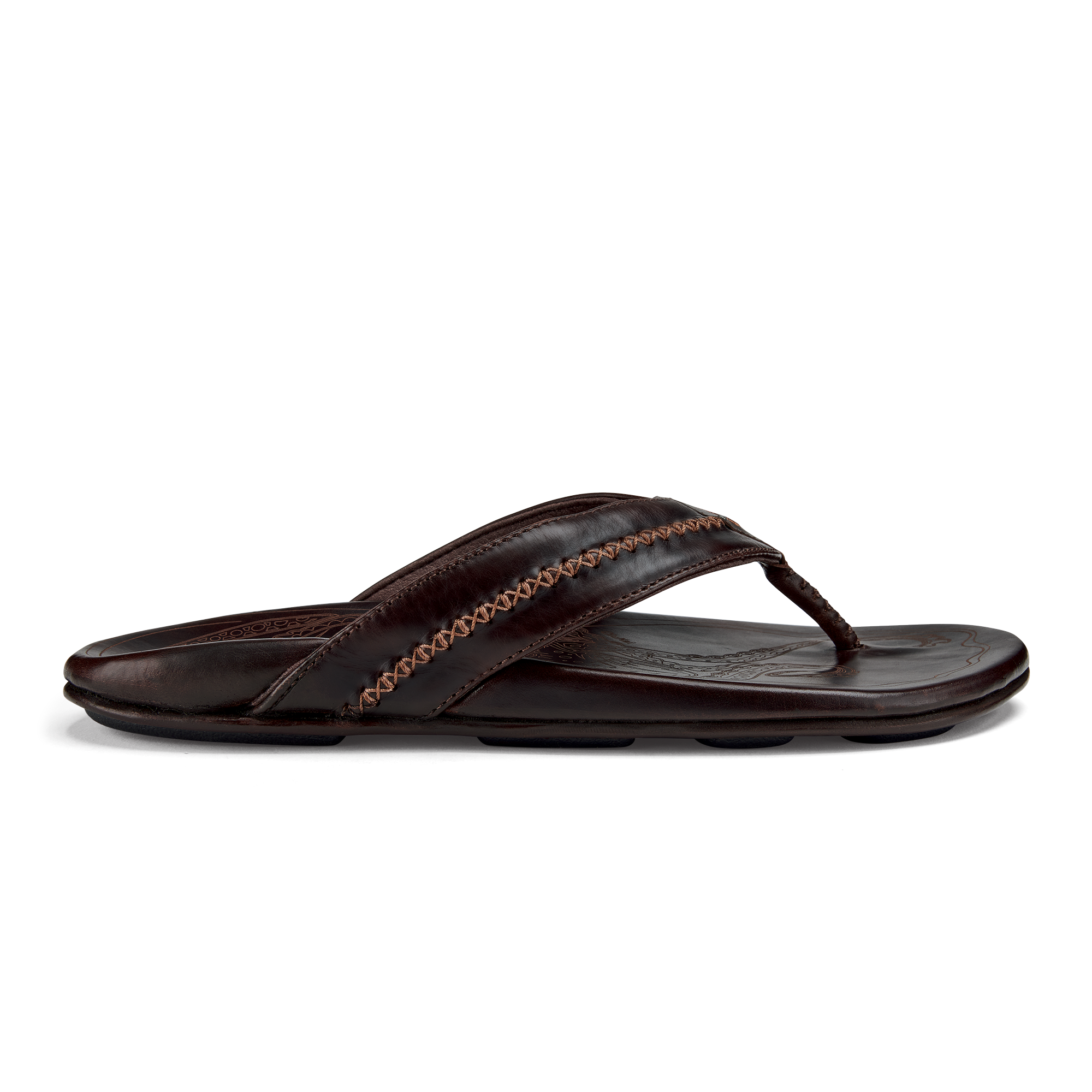 Men's olukai mea ola leather slide sandals clearance