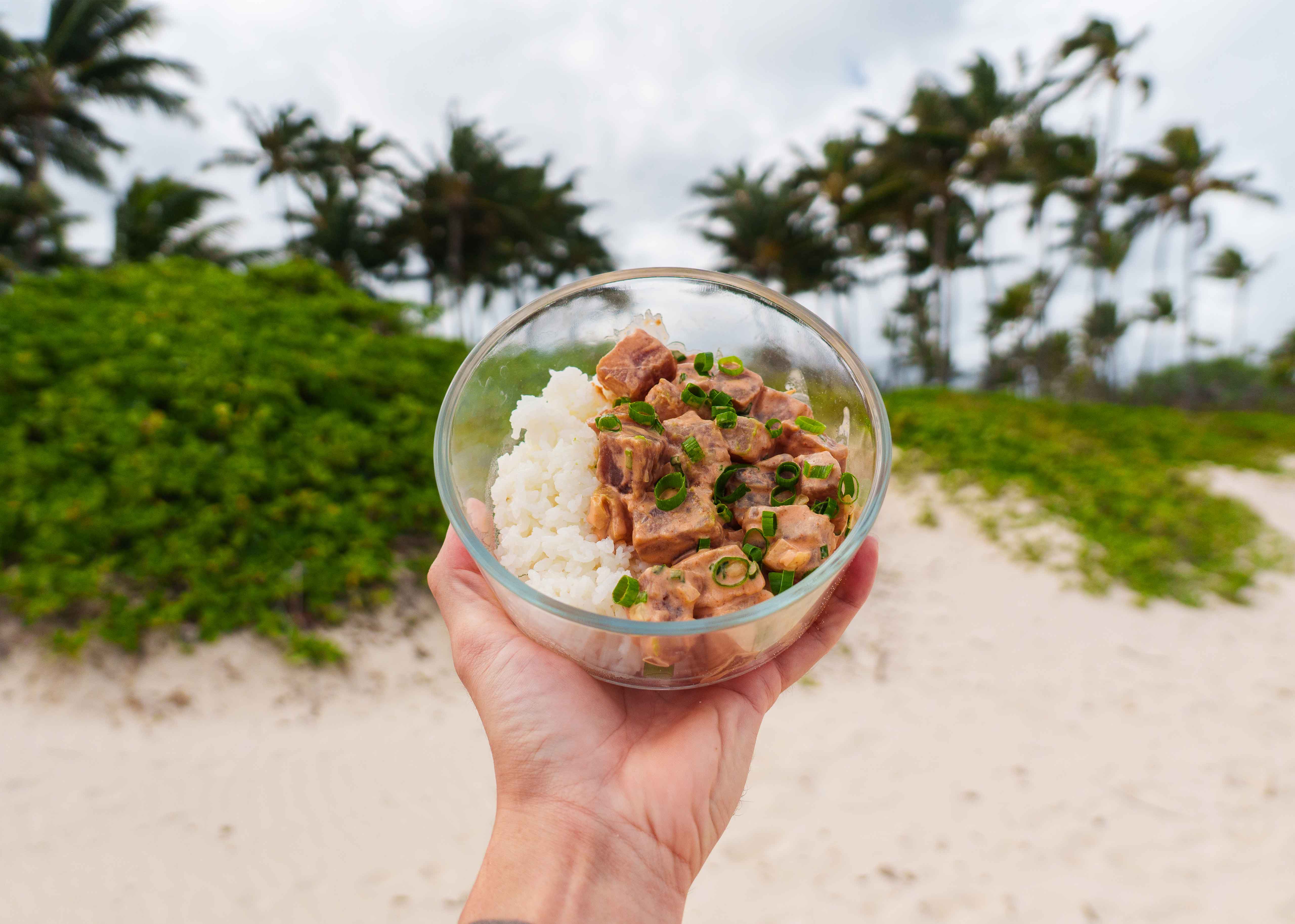 Spicy Ahi Poke Recipe by Philip Lemoine