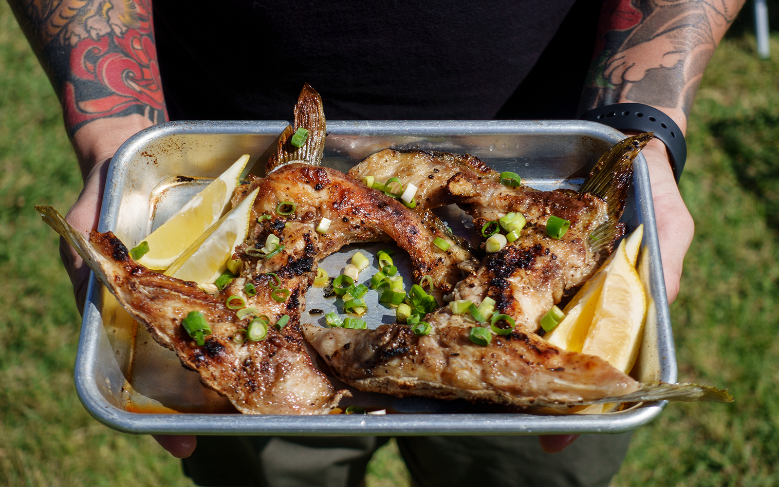 Hamachi Kama Recipe by Philip Lemoine