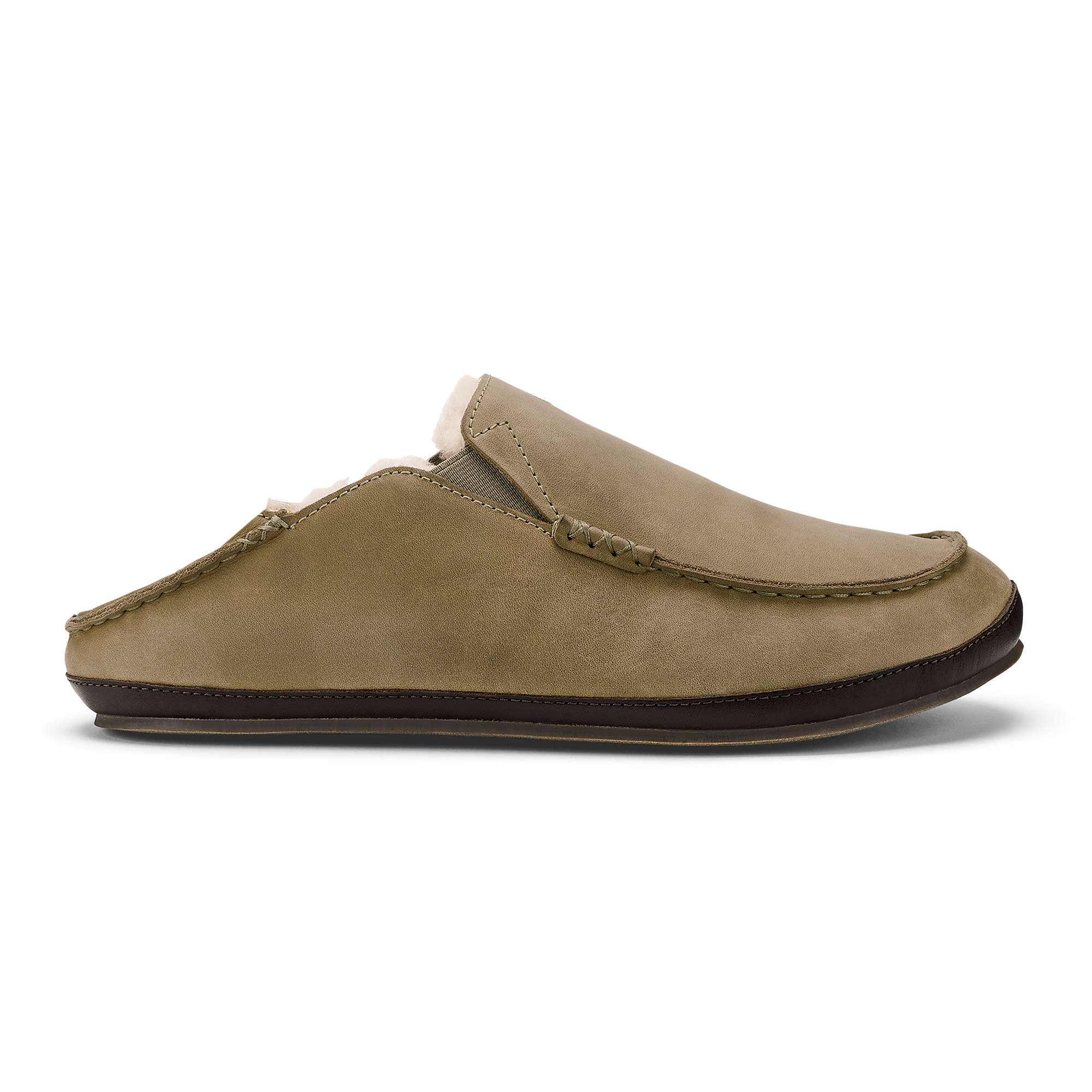 Moloā Slipper  -  Clay / Dk Java