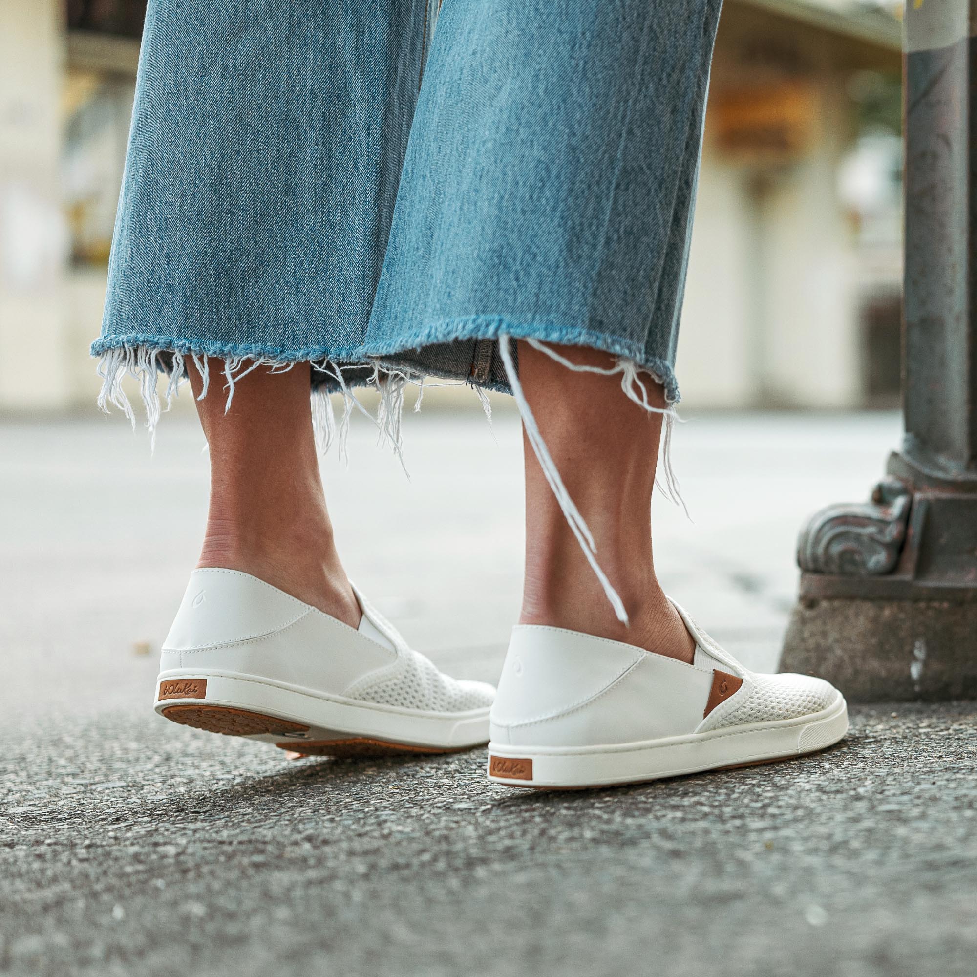 Olukai slip ons womens online