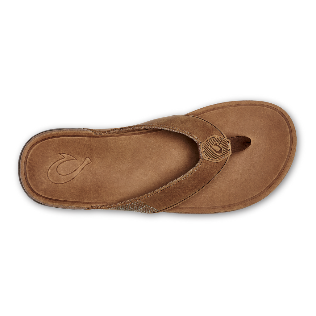 Olukai flip 2025 flops leather