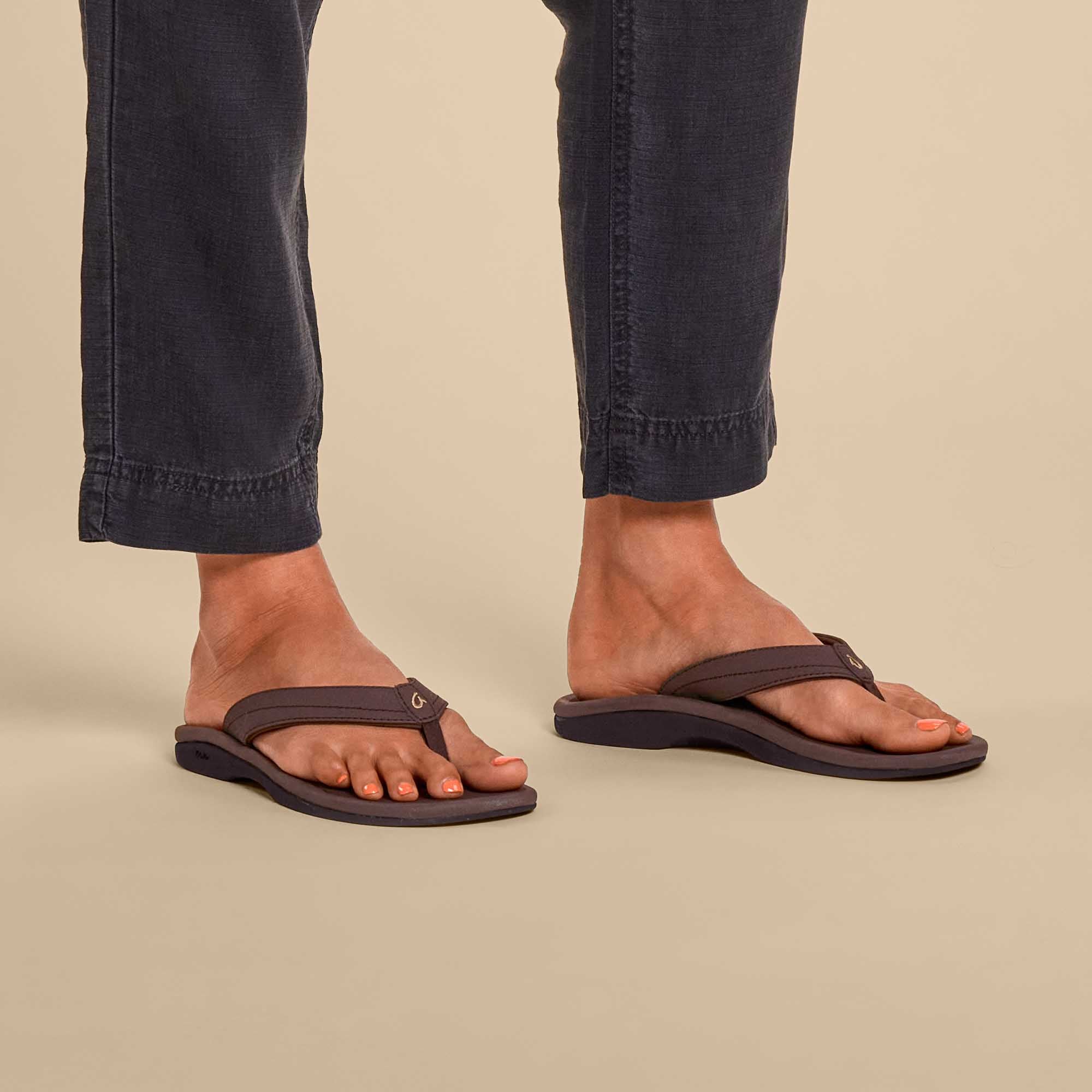 Olukai ohana dark java deals