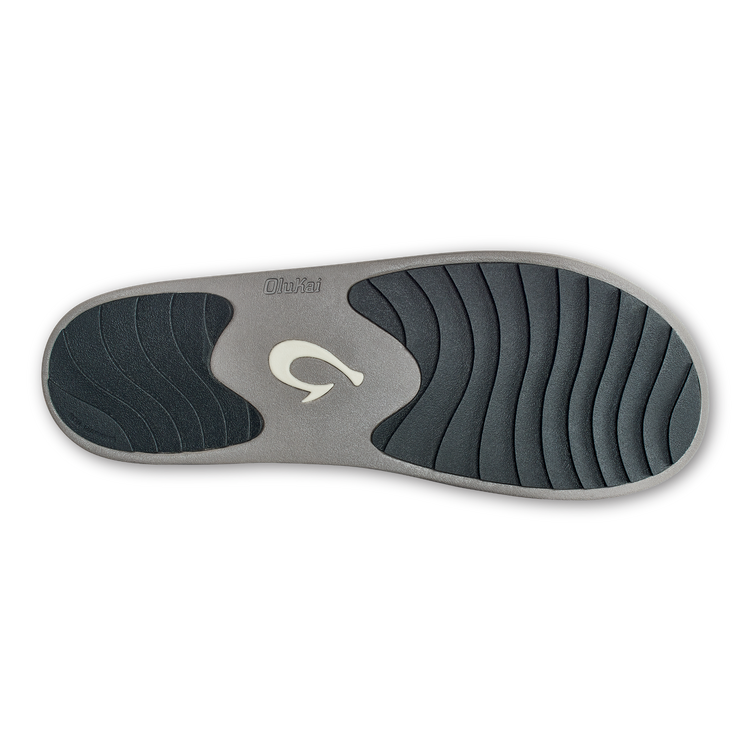 Ku i Women s Slip On Slippers Black Fog OluKai OluKai UK