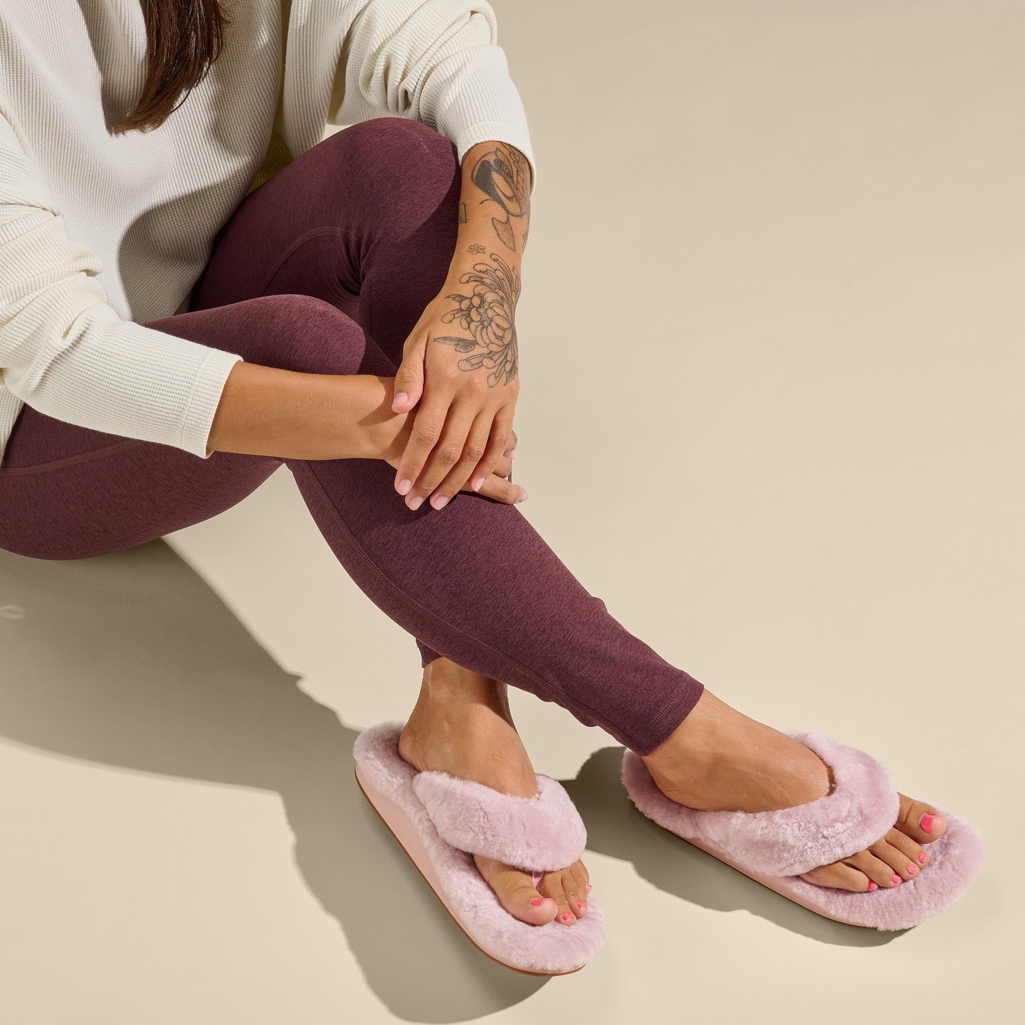 K pe a Heu Women s Flip Flop Slippers Pink Clay OluKai OluKai UK