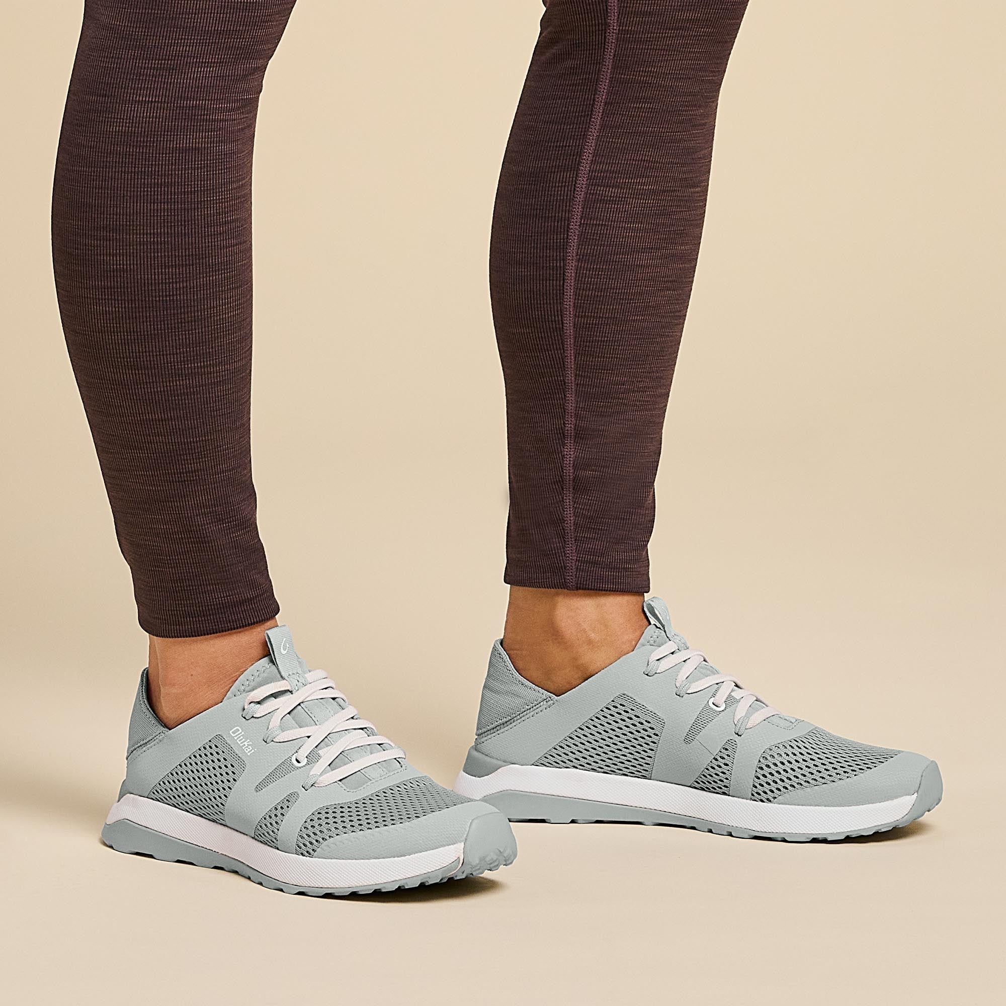 Huia Women s Athleisure Shoes Pale Grey OluKai OluKai UK
