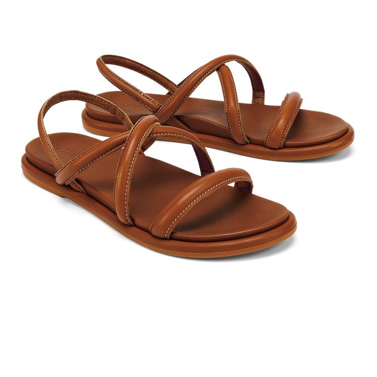 Tiare Strappy Women s Leather Sandals Fox OluKai OluKai UK