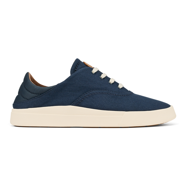 Navy canvas sneakers on sale